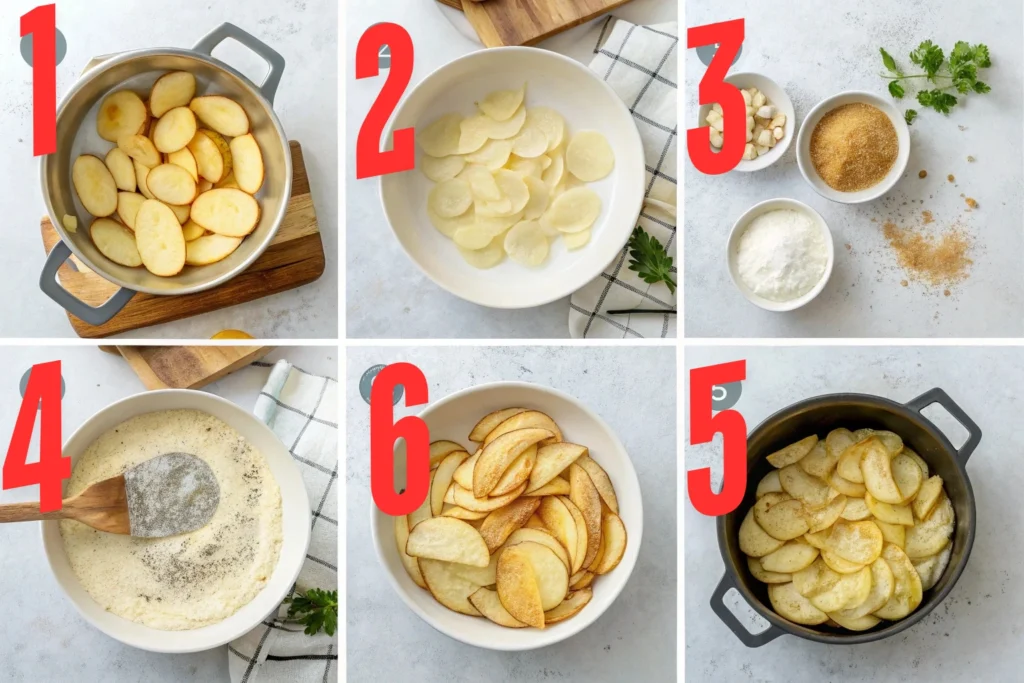 A beautiful presentation of Homemade Fried Potato Chips with fresh herbs and dipping sauces.