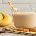 This peanut butter banana smoothie is so refreshing, and it's sweet and tasty.
