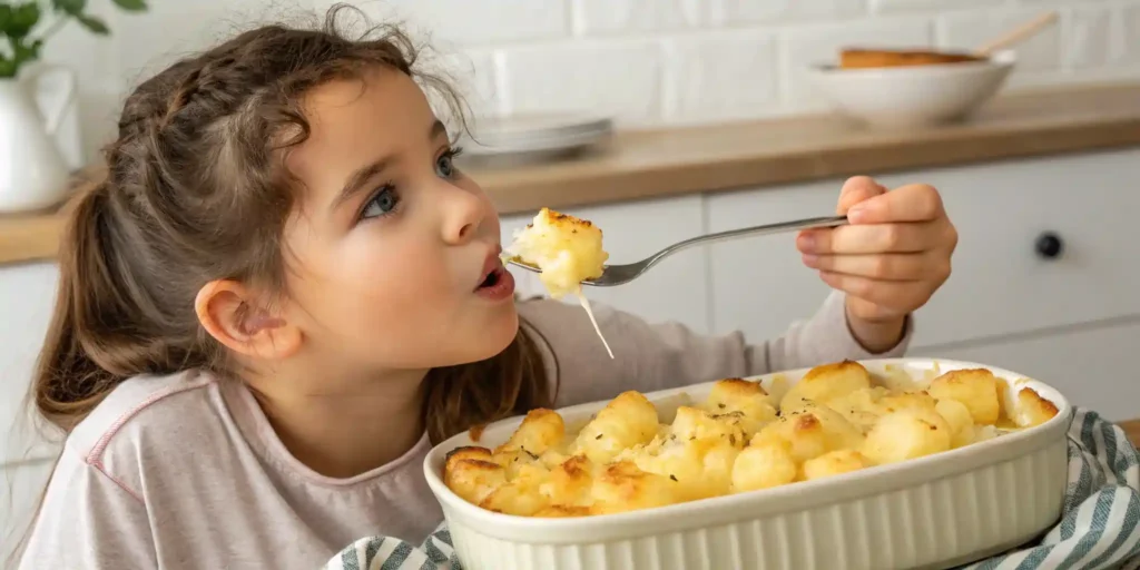 This funeral potatoes recipe is easy to make for a creamy, cheesy potato side dish. You can add anything you like to jazz this casserole up. You can use potato chips, tortilla chips, or even cornflakes for the topping. I like to use sour cream and onion potato chips.