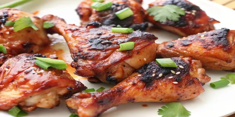 Huli Huli Chicken' (turn, turn) was invented by Ernest Morgado when he cooked teriyaki chicken for a group of farmers in 1955. This has been a Hawaiian staple with sticky rice ever since. This is my family's version of Huli Huli Chicken. Use aji mirin (sweet rice wine) in place of sherry if desired