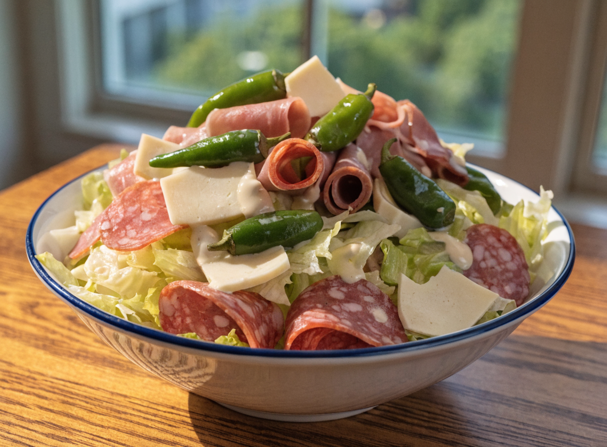 What is in an Italian grinder salad bowl? - What is in an Italian grinder salad bowl? Ingredients and Guide