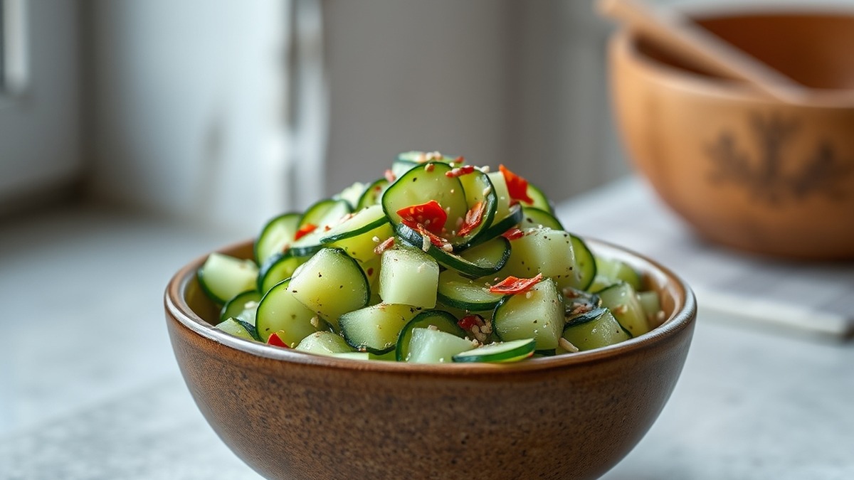 Why Do You Smash Cucumbers In A Salad? - Why do you smash cucumbers in a salad? The Science Behind It