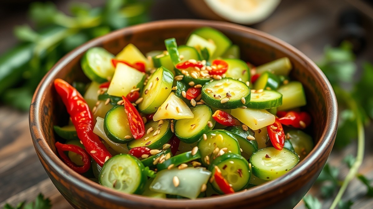 Why Do You Smash Cucumbers In A Salad? - Why do you smash cucumbers in a salad? The Secret to Better Flavor