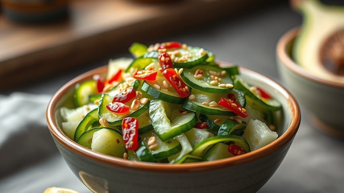 Why Do You Smash Cucumbers In A Salad? - Why do you smash cucumbers in a salad? The Secret to Better Flavor