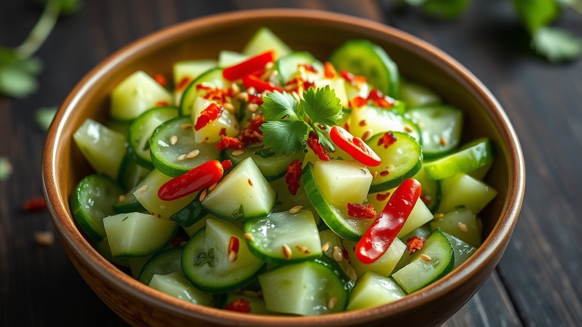 Why Do You Smash Cucumbers In A Salad? - Why do you smash cucumbers in a salad? 5 Essential Reasons