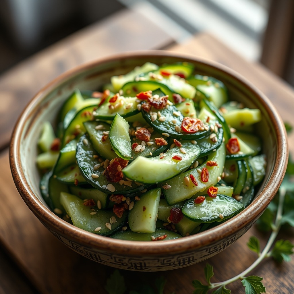 Why Do You Smash Cucumbers In A Salad? - Why do you smash cucumbers in a salad? The Secret to Better Flavor