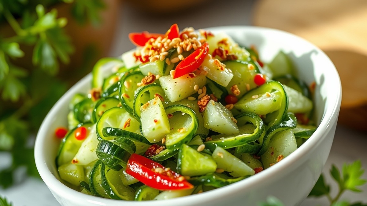Why Do You Smash Cucumbers In A Salad? - Why do you smash cucumbers in a salad? 5 reasons to try this technique