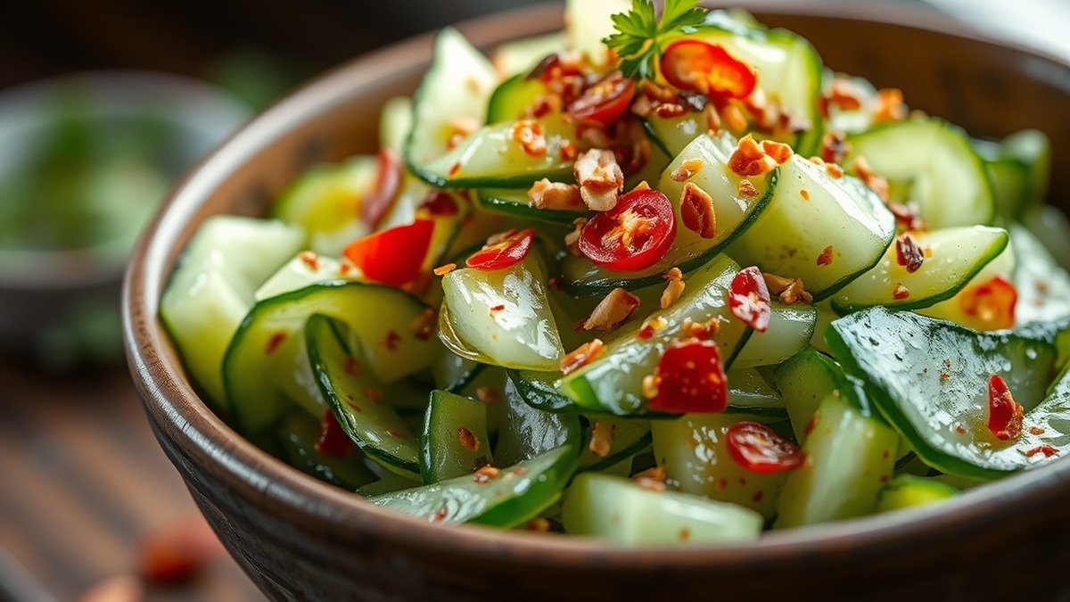 Why Do You Smash Cucumbers In A Salad? - Why do you smash cucumbers in a salad? 5 reasons for better flavor