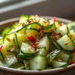 Why Do You Smash Cucumbers In A Salad? - Why do you smash cucumbers in a salad? The Secret Technique