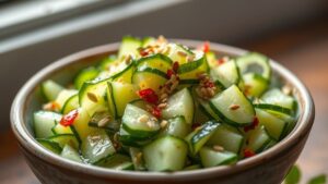 Why Do You Smash Cucumbers In A Salad? - Why do you smash cucumbers in a salad? The Secret Technique