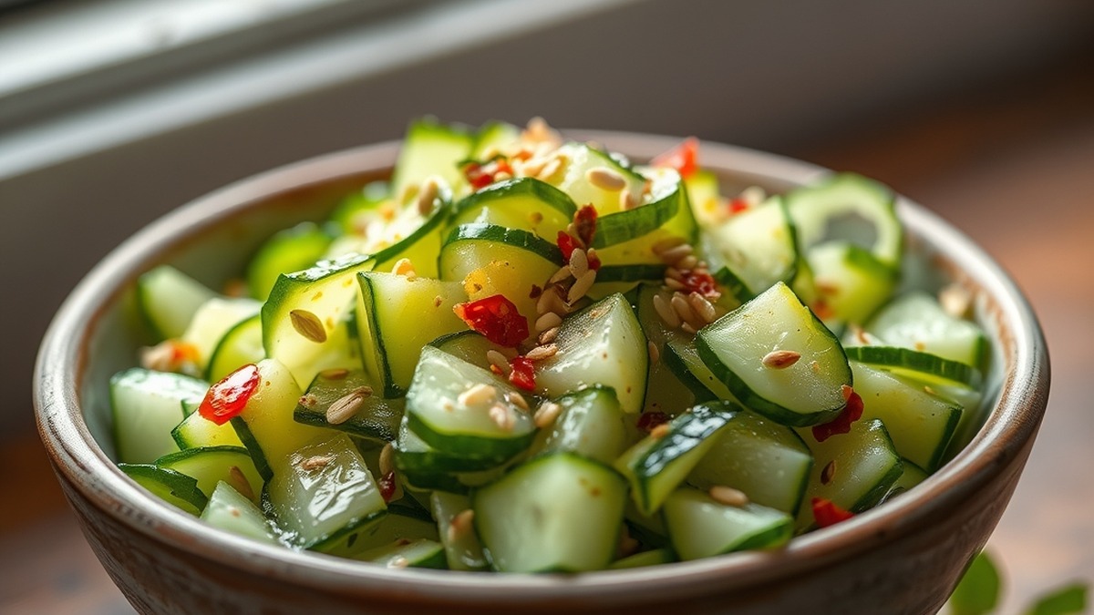 Why Do You Smash Cucumbers In A Salad? - Why do you smash cucumbers in a salad? The Secret Technique