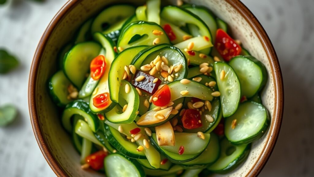 Why Do You Smash Cucumbers In A Salad? - Why do you smash cucumbers in a salad? 5 Essential Reasons