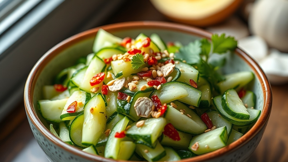 Why Do You Smash Cucumbers In A Salad? - Why do you smash cucumbers in a salad? 5 reasons for better flavor