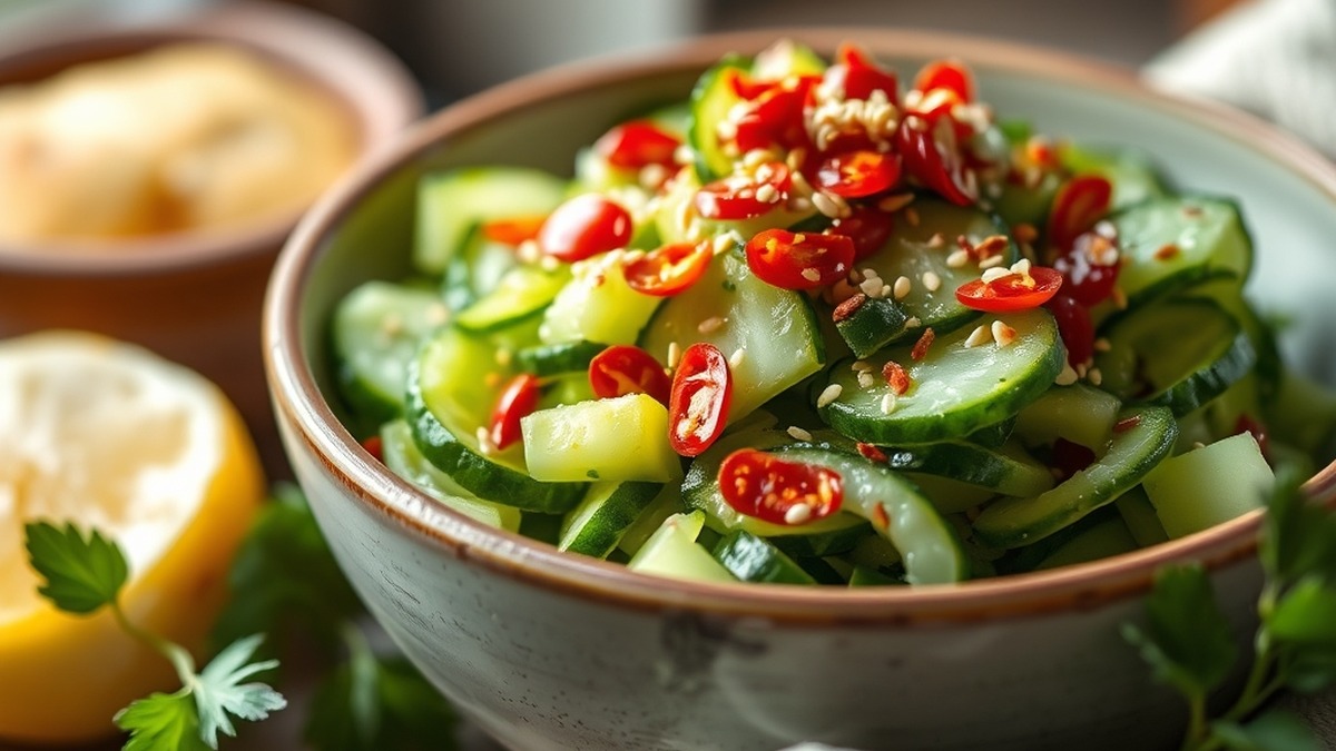 Why Do You Smash Cucumbers In A Salad? - Why do you smash cucumbers in a salad? The Secret Culinary Technique