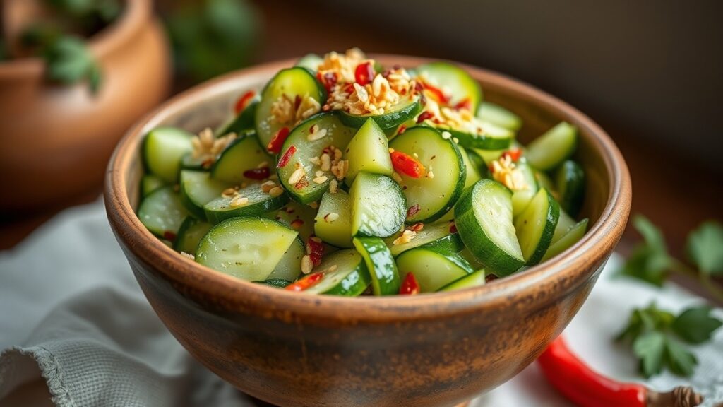 Why Do You Smash Cucumbers In A Salad? - Why do you smash cucumbers in a salad? The 3 Science Reasons
