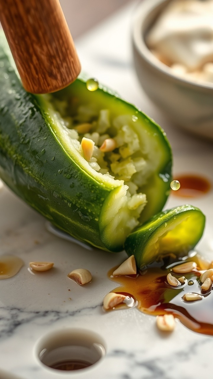 Smash It: The Secret to Flavor-Packed Cucumber Salads