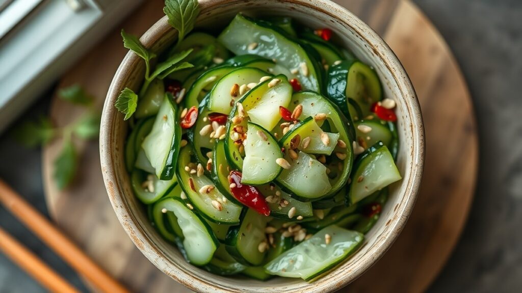 Why Do You Smash Cucumbers In A Salad? - Why do you smash cucumbers in a salad? 5 reasons to try it