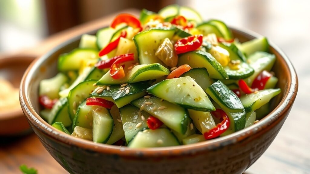 Why Do You Smash Cucumbers In A Salad? - Why do you smash cucumbers in a salad? The Secret to Better Flavor