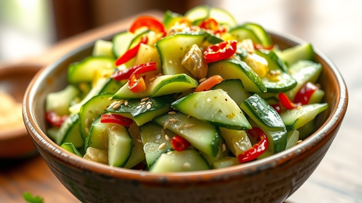 Why Do You Smash Cucumbers In A Salad? - Why do you smash cucumbers in a salad? The Secret to Better Flavor