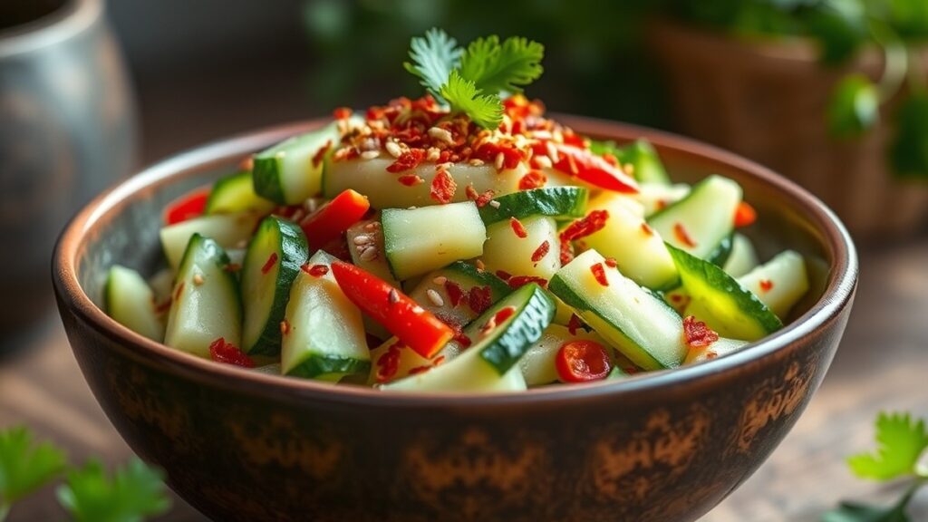 Why Do You Smash Cucumbers In A Salad? - Why do you smash cucumbers in a salad? 5 reasons for better flavor
